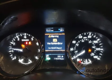 2019 Nissan Rogue Sv z USA, uszkodzony, nr VIN JN8AT2MT7KW261819